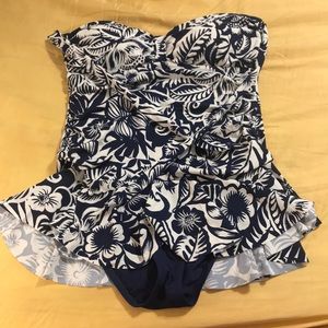 Chaps one piece bathing suit! Size 16